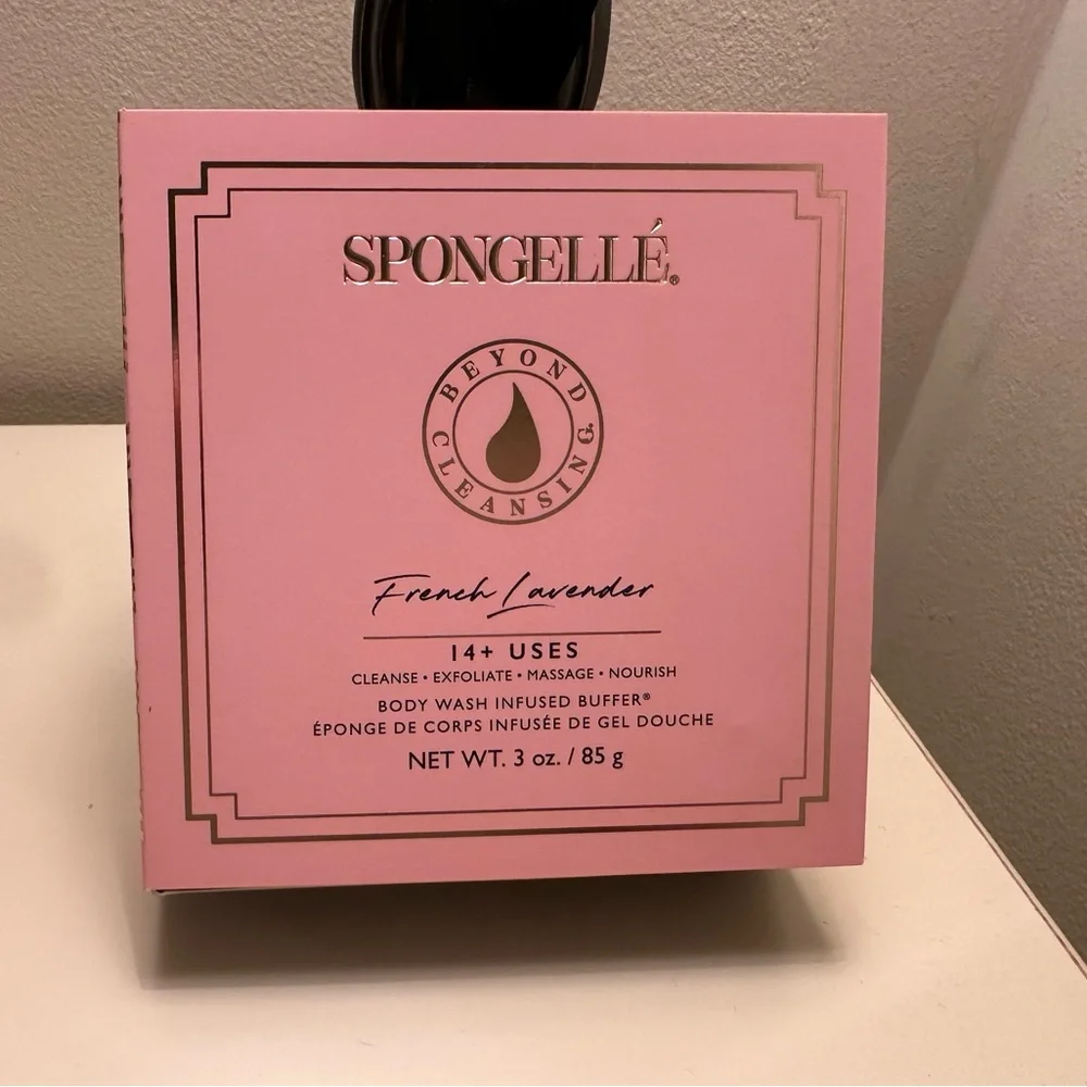 Spongelle French Lavender Boxed Flower NWT
